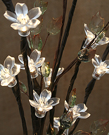 Battery Operated Cherry Blossom Branch - 39 Inch